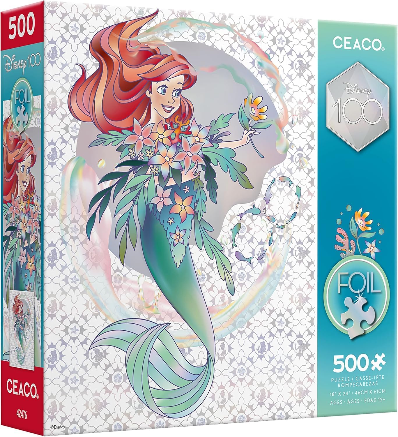 Amazon.com: Ceaco - Disney's 100th Anniversary - Foil Puzzle - The
